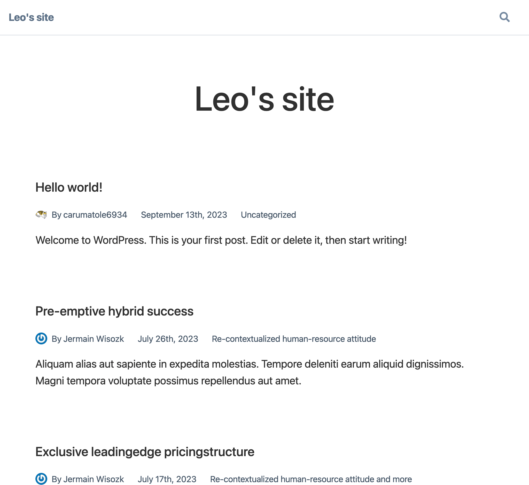 Website met de Next.js WordPress-starter voor Gato GraphQL