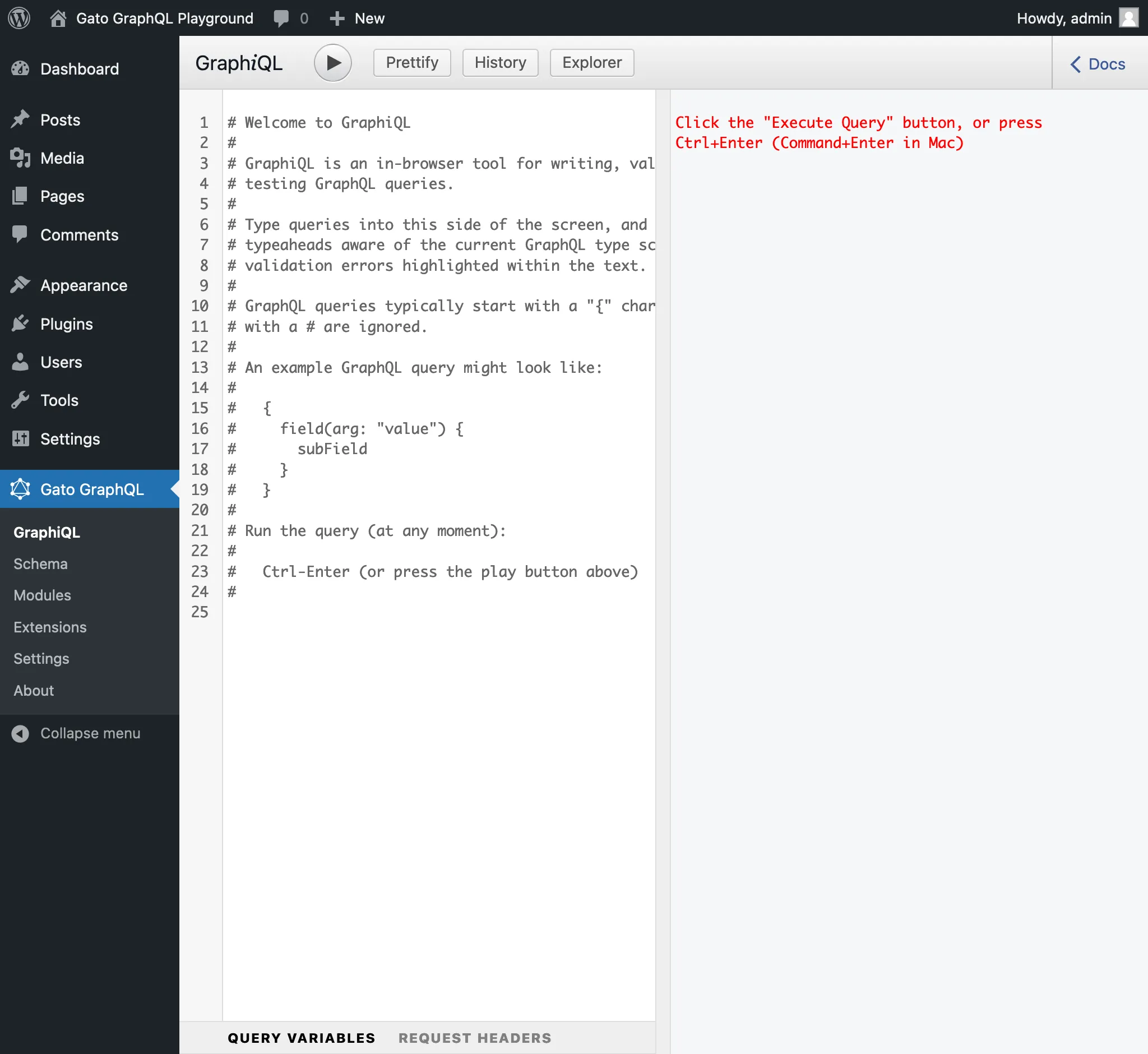 Gato GraphQL is vereenvoudigd